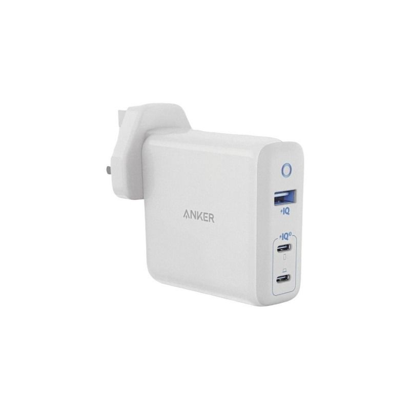 Anker PowerPort III 3-Port 65W Elite Charger, White