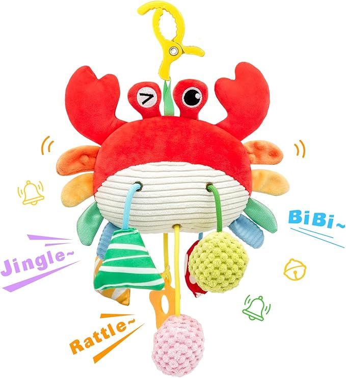 Car Seat Toy Stroller Sensory Toy Babies Gift for infant 3-12 Months