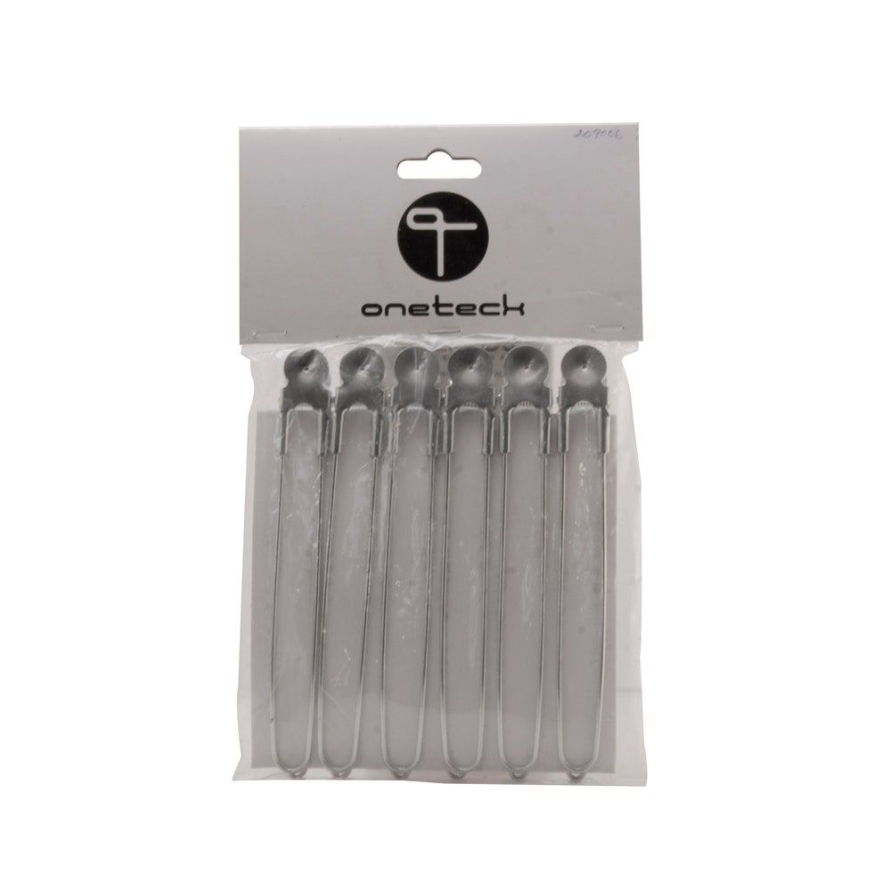 Onetech Metal Big Hair Clips, 1X6pcs