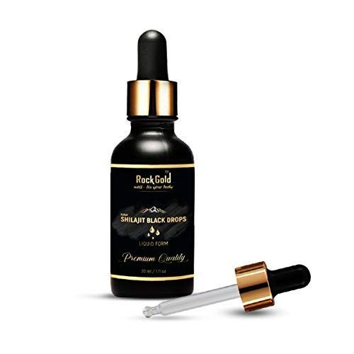 VEDAPURE ROCK GOLD Shilajit Liquid Black Drops 30 ml