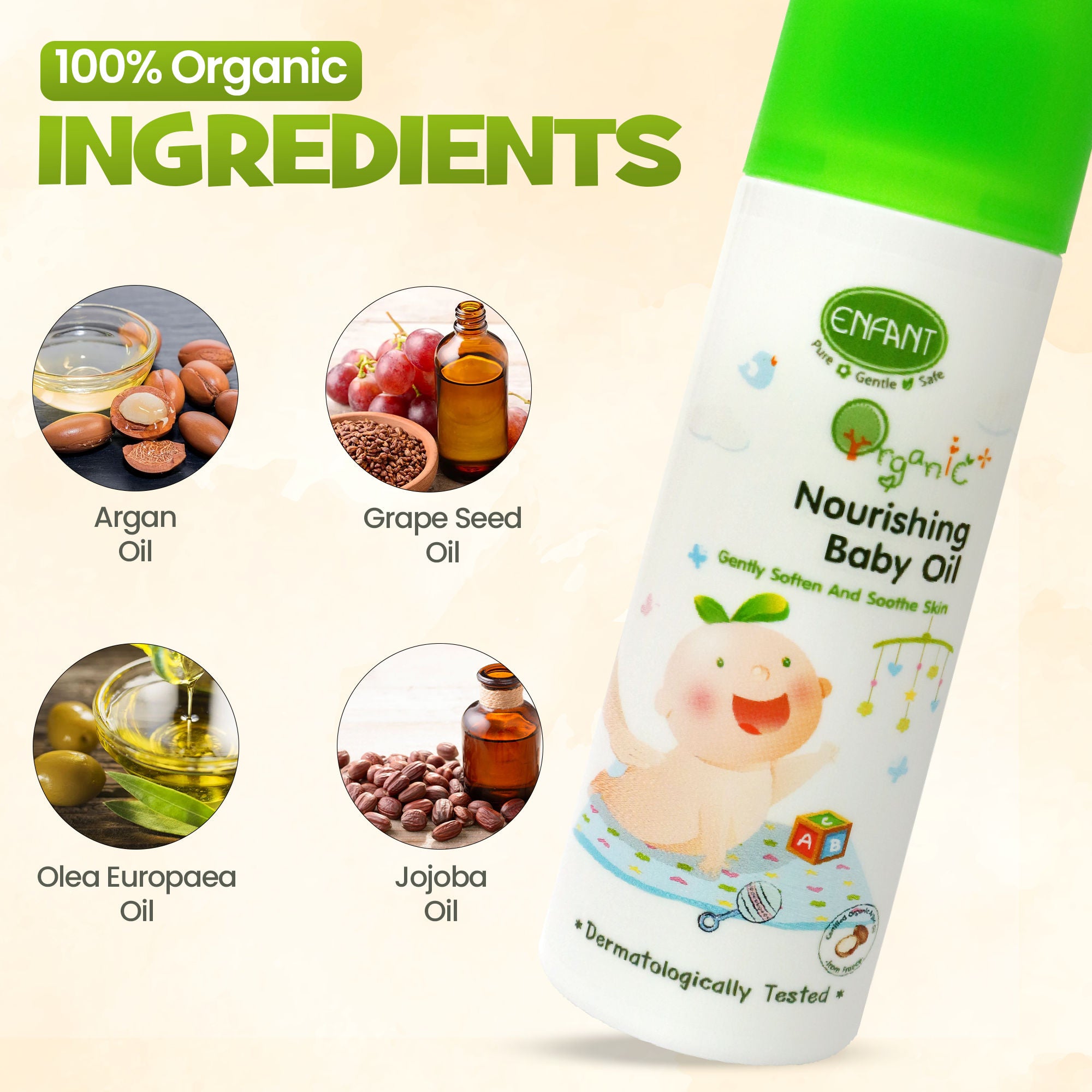 ENFANT Organic Plus Baby Nourishing Oil