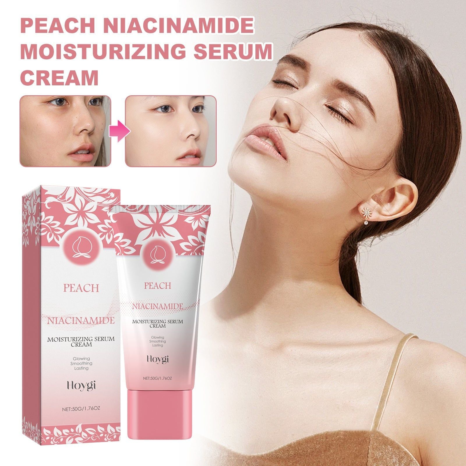 Brighten Skin Tone Body Cream with UV Protection, Moisturizing and Blemish-Free ,50g