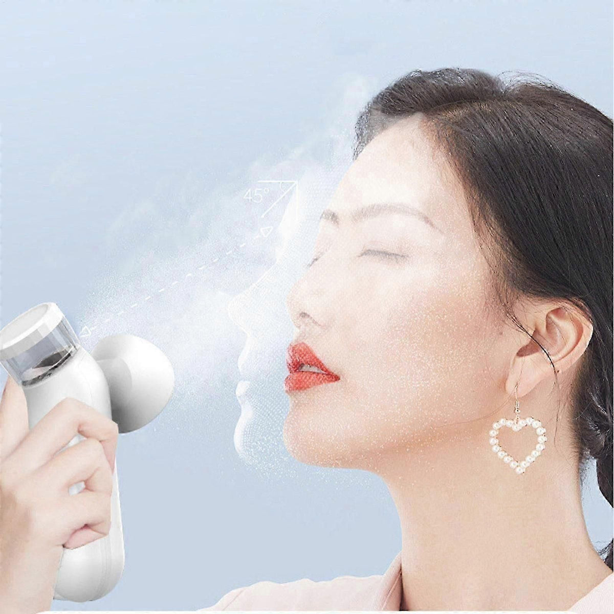 Handheld Eye Steam Machine With Hot Cold Compress for Dry Eyes