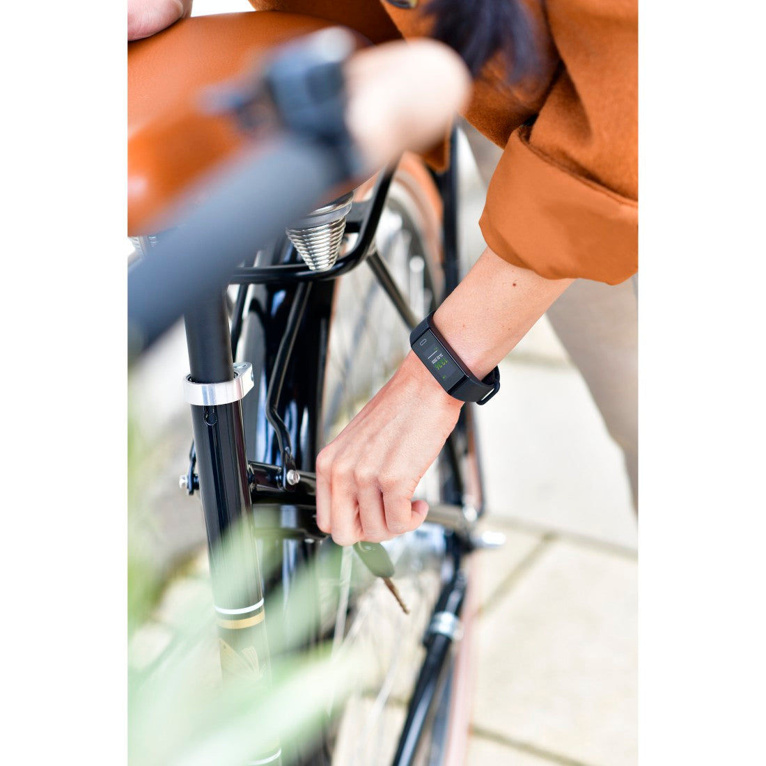 HAMA 178601"Fit Track 3900" Fitness Tracker, Pulse Meter, Calories, Sleep Analysis