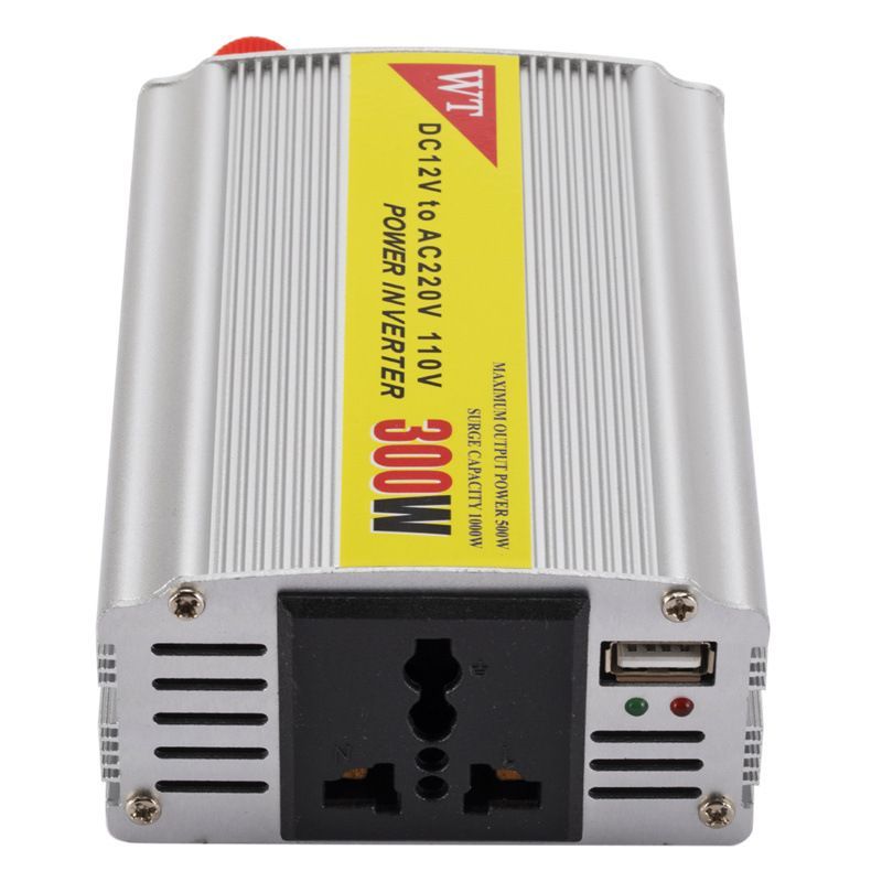 300W Car Inverter 12V To 220V 110V AC Power Inverter Car Charger Adapter