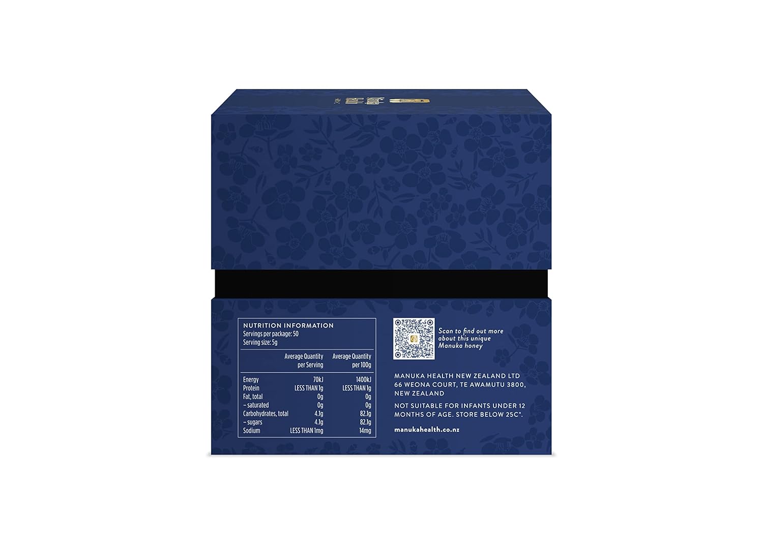 مانوكا هيلث Umf 22+/mgo 950+ إصدار محدود من عسل مانوكا (250 جم/8.8 أونصة)، سوبرفوود، عسل خام أصلي من نيوزيلندا