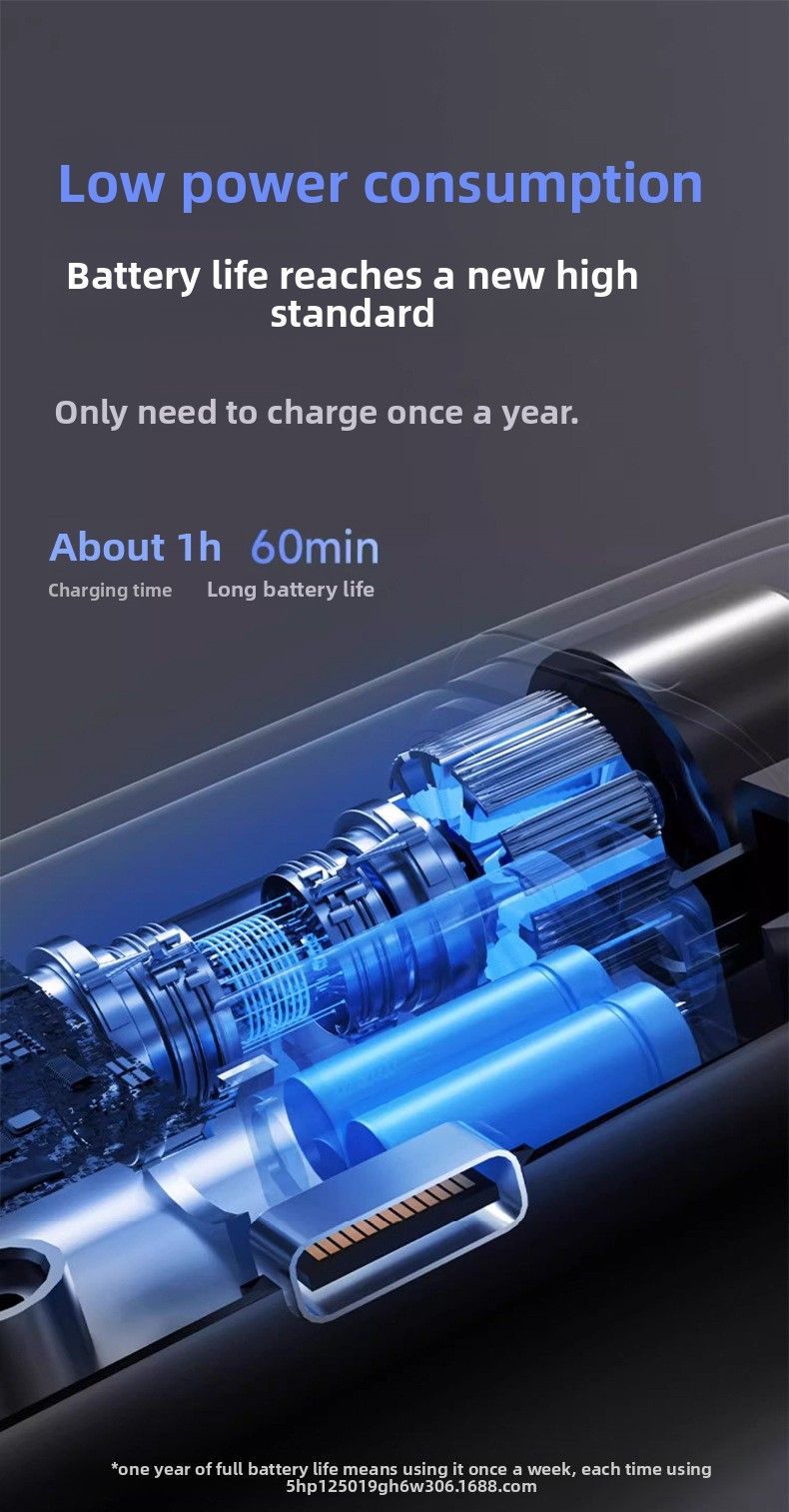 USB Nose Hair Trimmer with Digital Display