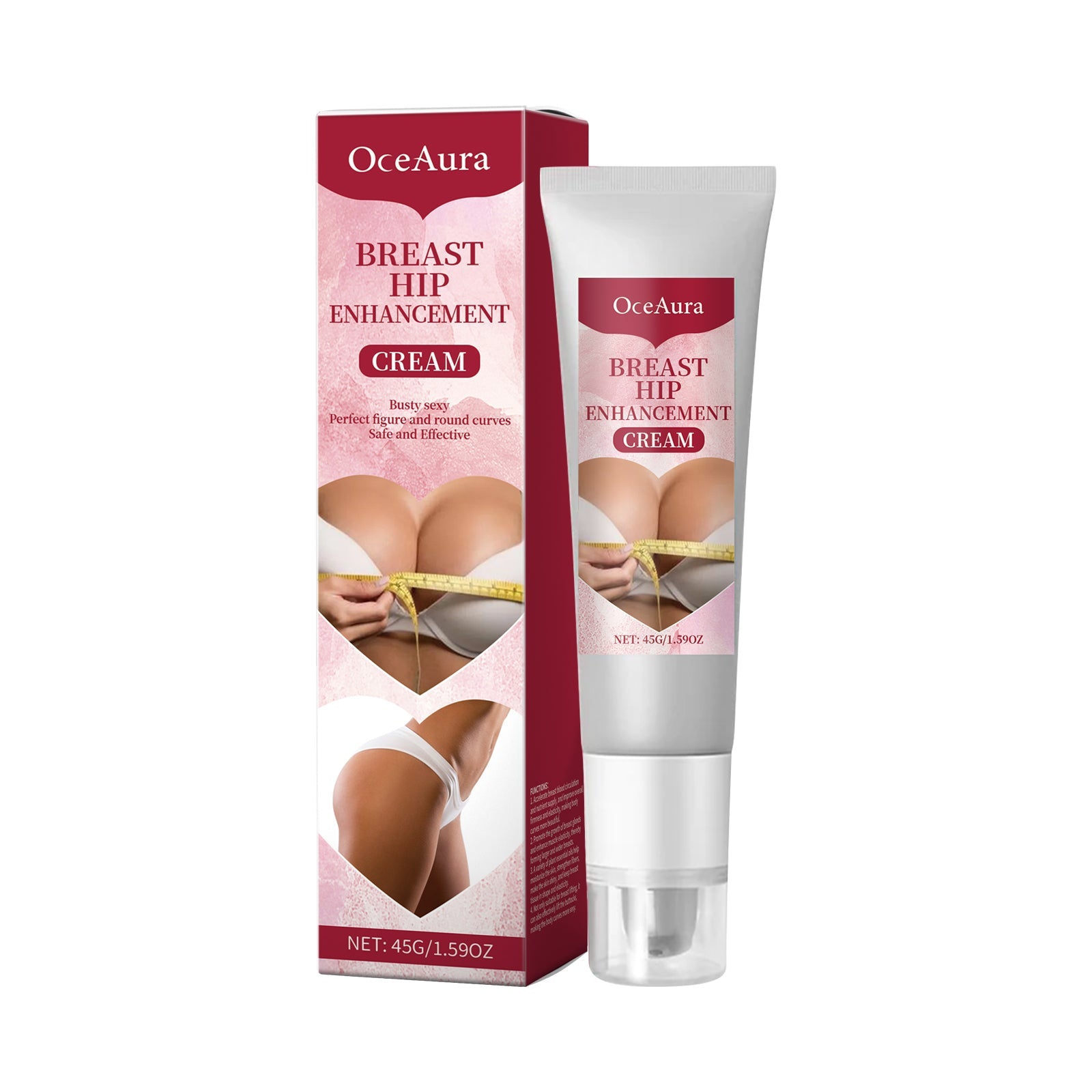 Chest Care Cream, Firming, Moisturizing, Lift, Feminine Charm, Anti-Aging ,45g