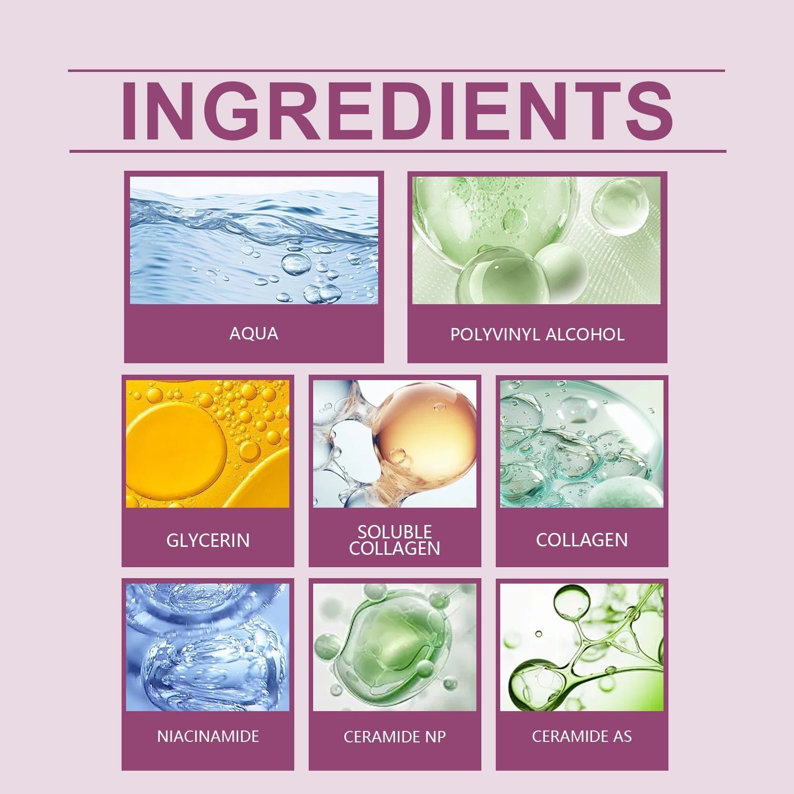 Collagen Peel-Off Mask for Facial Care, Brightening, Moisturizing, Pore Refining ,1set