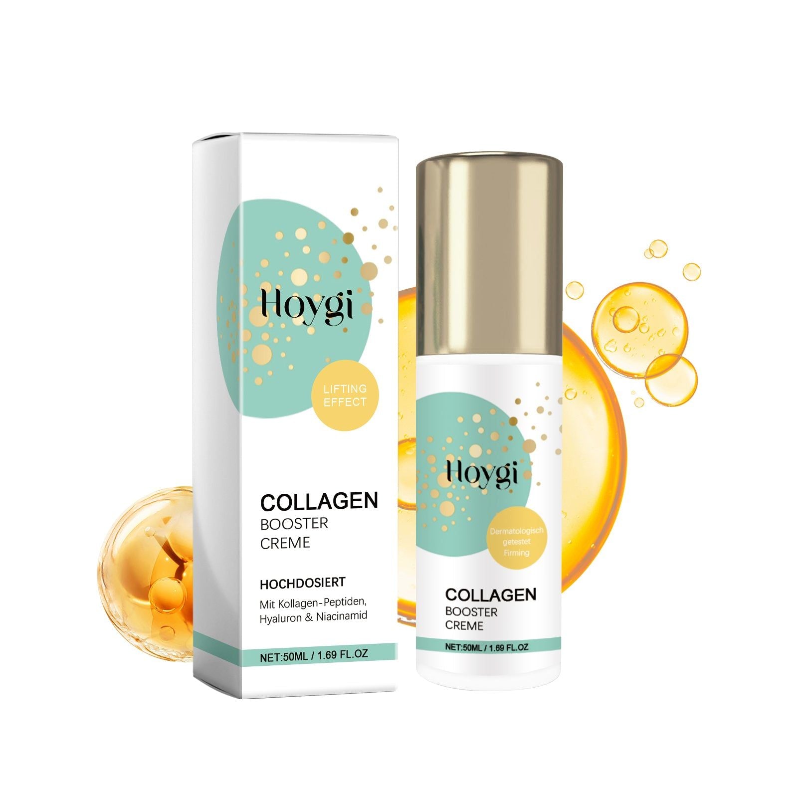 Collagen Booster Creme, Anti-Wrinkle, Hydrating, Skin Firming, Youthful Glow ,50ml