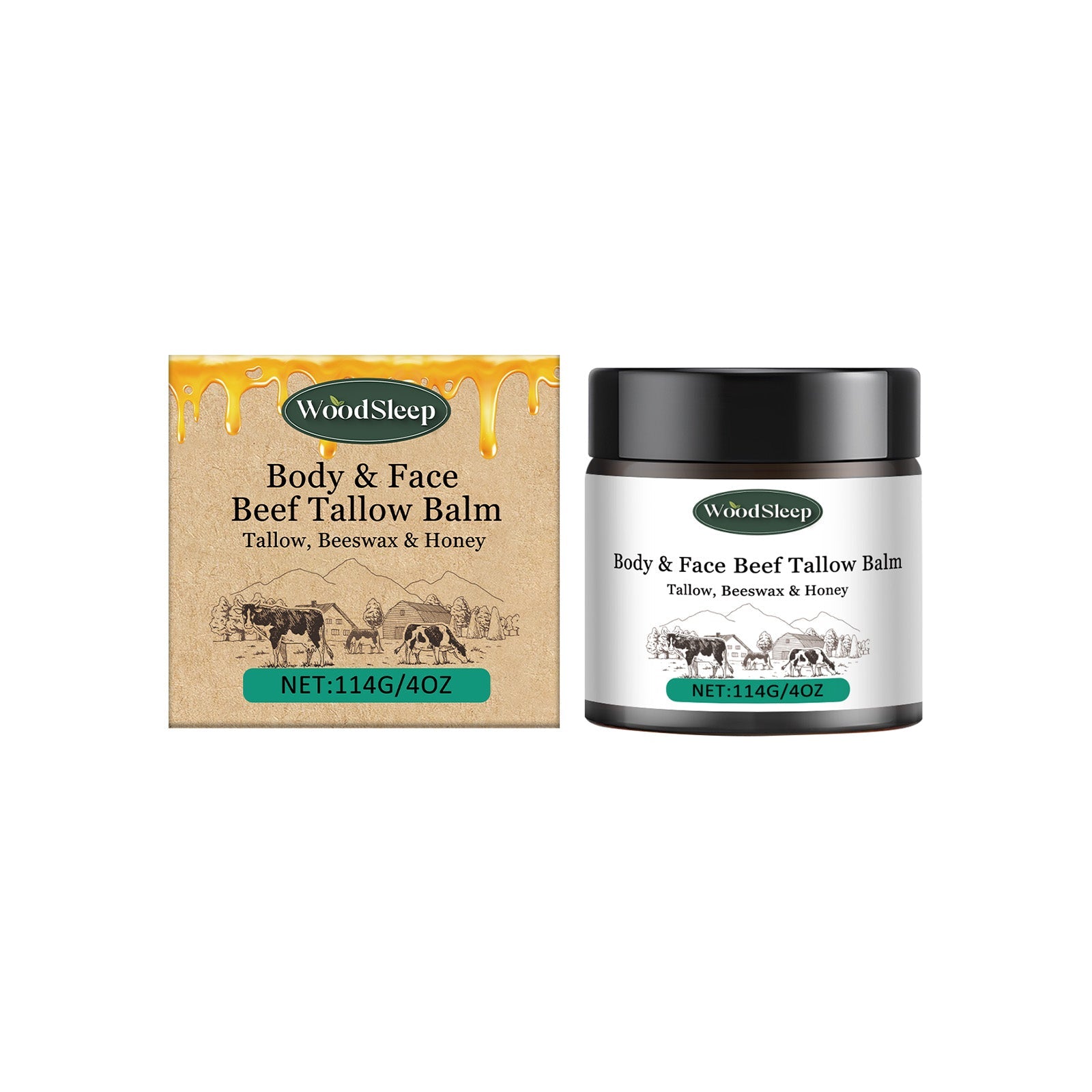 Butter Fed Moisturizer, Hydrating, Anti-Aging, Gentle for Sensitive Skin ,114g