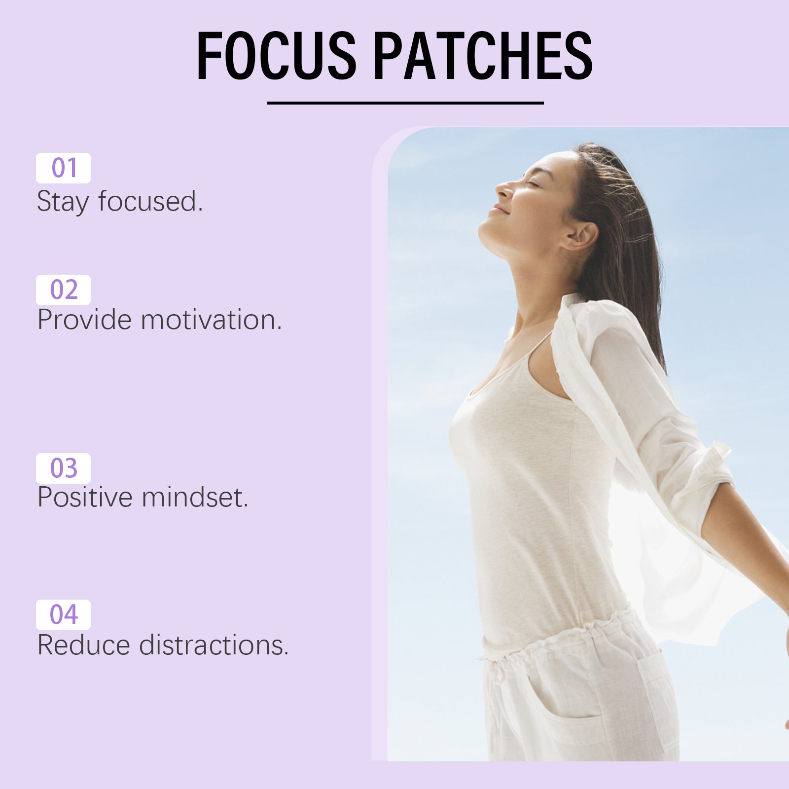 Body Care Patch, Natural Energy Boost, Daily Relaxation, Portable, Easy to Use ,30pcs