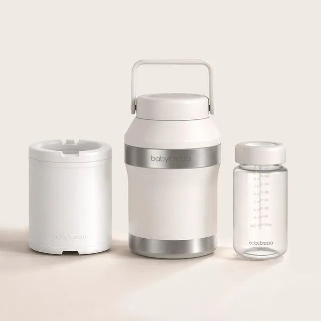 Baby Brezza - 10oz Breastmilk Bottle Cooler - Soft White