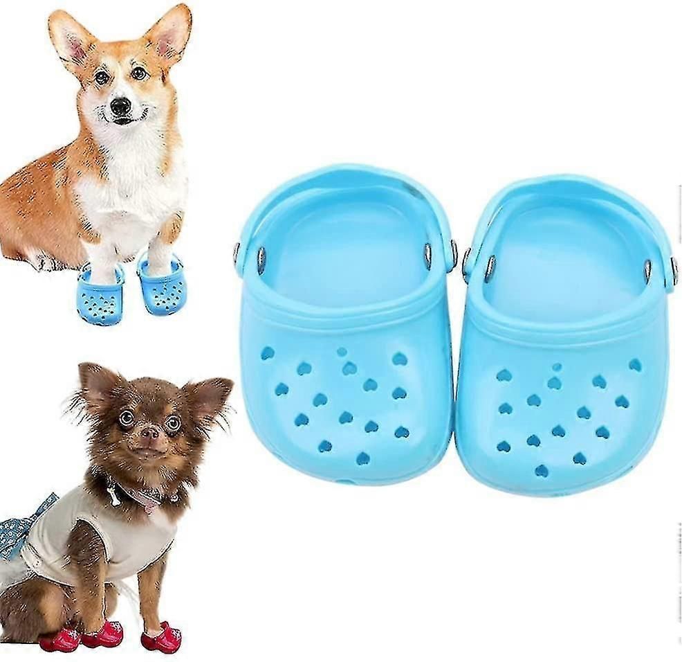 Pet Shoes Dog Summer Slippers Breathable Mesh Candy