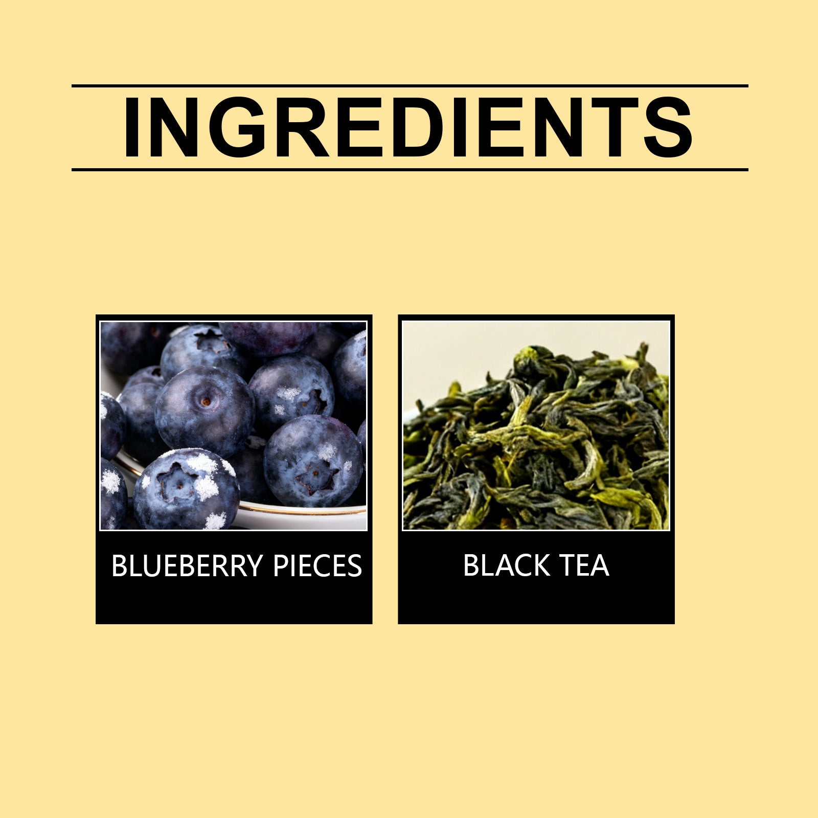 Blueberry Black Tea with Private Label, Oem Customization, Relaxing Body Care ,15pieces
