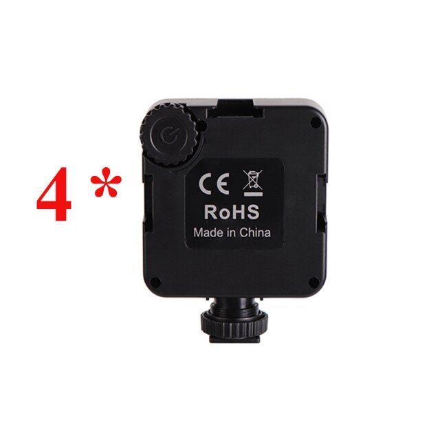 Photo Lighting with RGB LED, Mini Video Camera RGB 2000mah, VLOG and Viva
