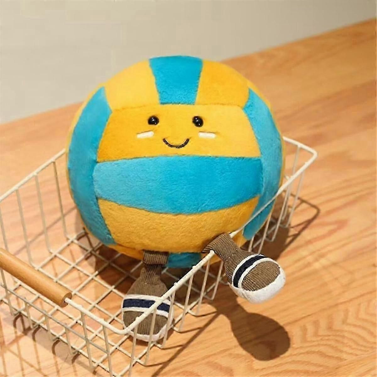 Cute Volleyball Pillow, Doll,soft Sports Pillow, Fun Plush Volleyball, Gift, Decoration
