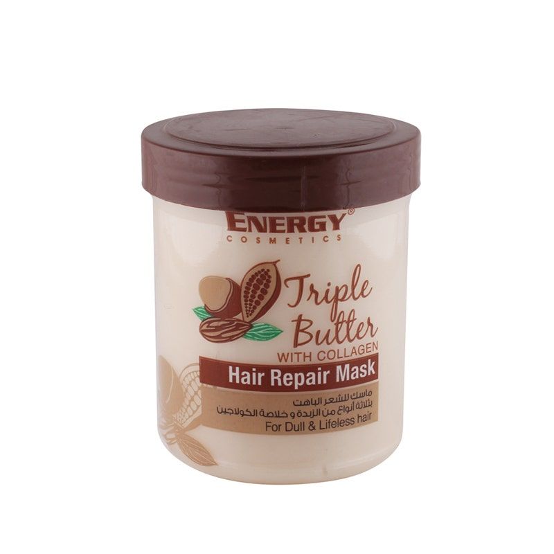 Energy Cosmetics Hair Repair Mask Tripple Butter, 450ml