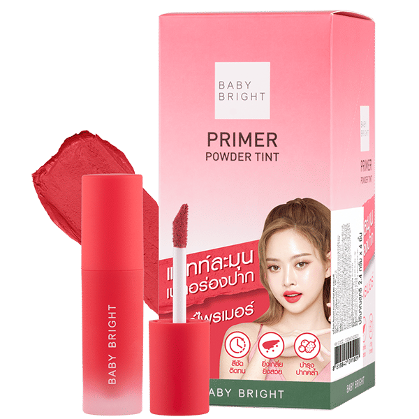 PRIMER POWDER TINT 2.4G BABY BRIGHT (M) #02 RASPBERRY
