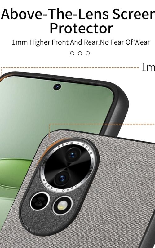 Twill Fabric Leather Phone Case For Huawei nova 13 Pro