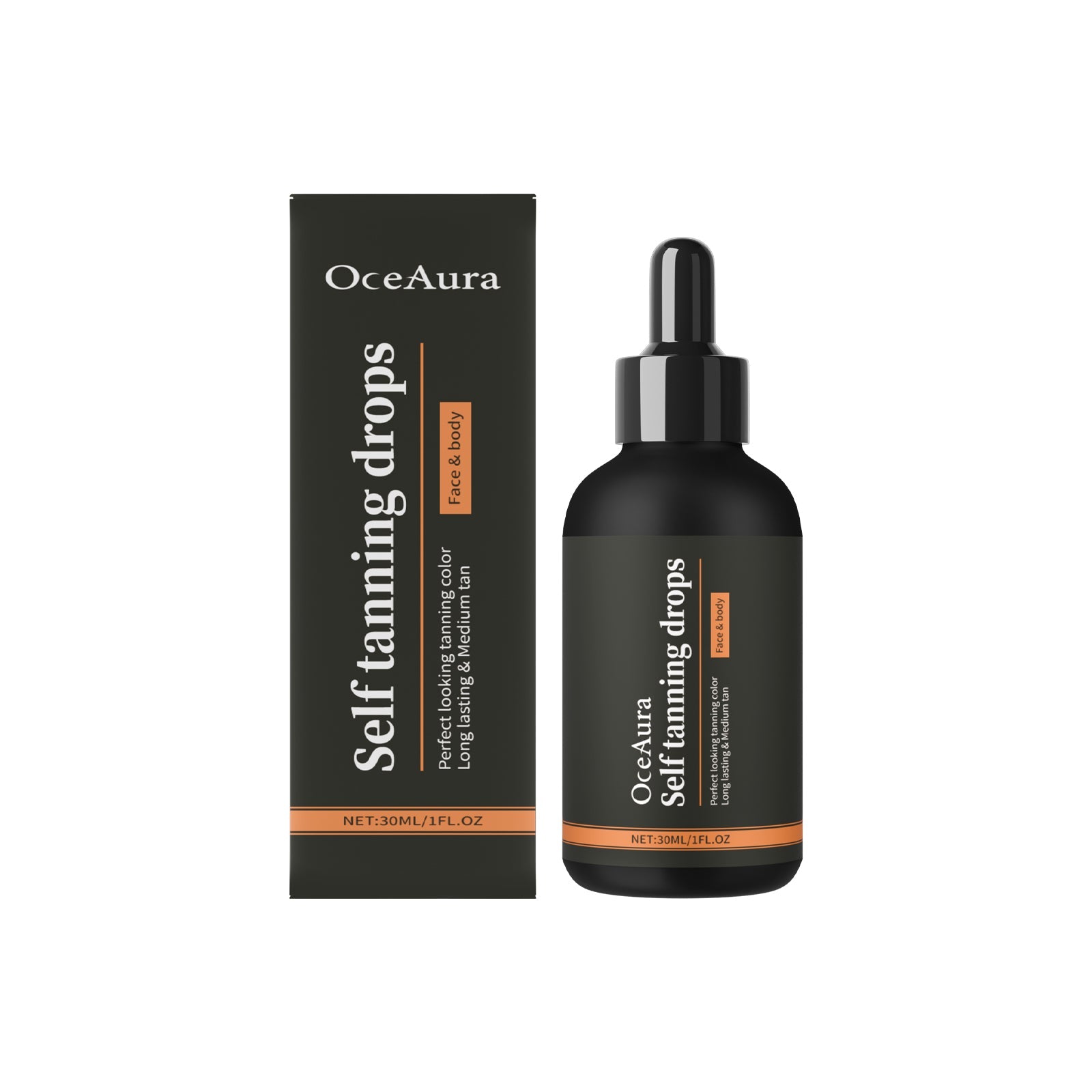 Darkening Essence, Promoting Blackening, Natural Bronze Glow, Summer Sun Tanning, Radiant Moisturizer ,30ml