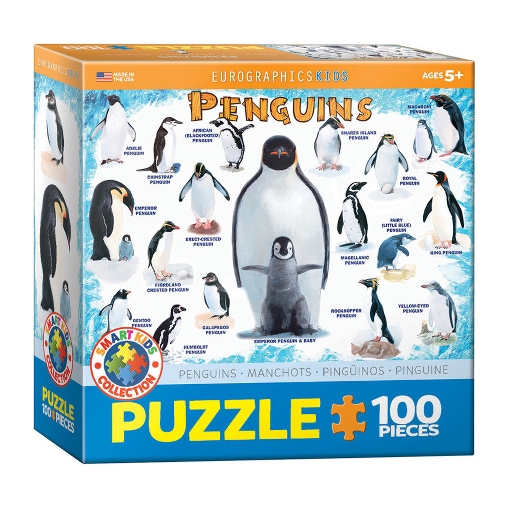 Penguins 100 Pieces Puzzle