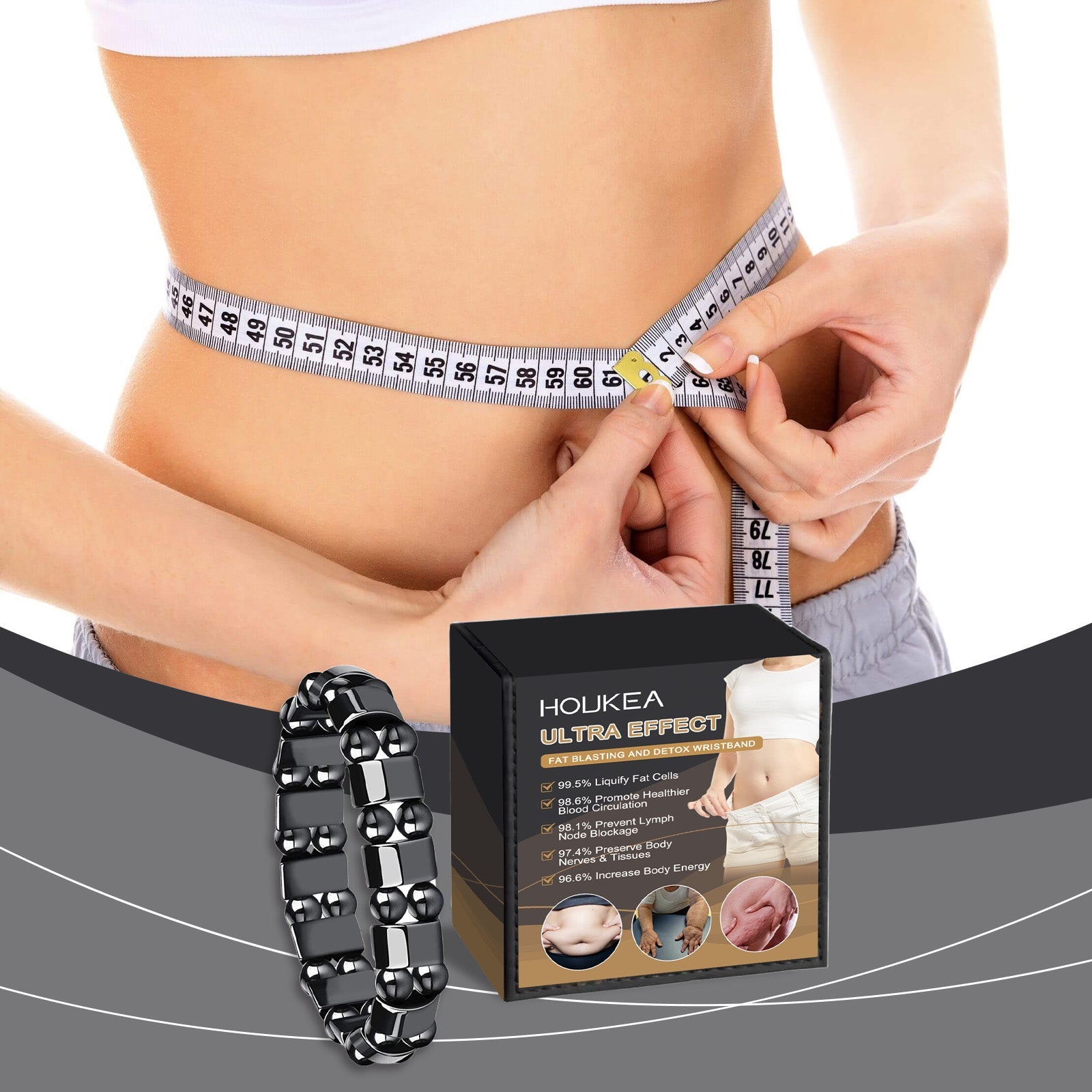 Boost Your Body Care with Magnetic Bracelets, Improve Circulation & Fat Loss ,1pcs
