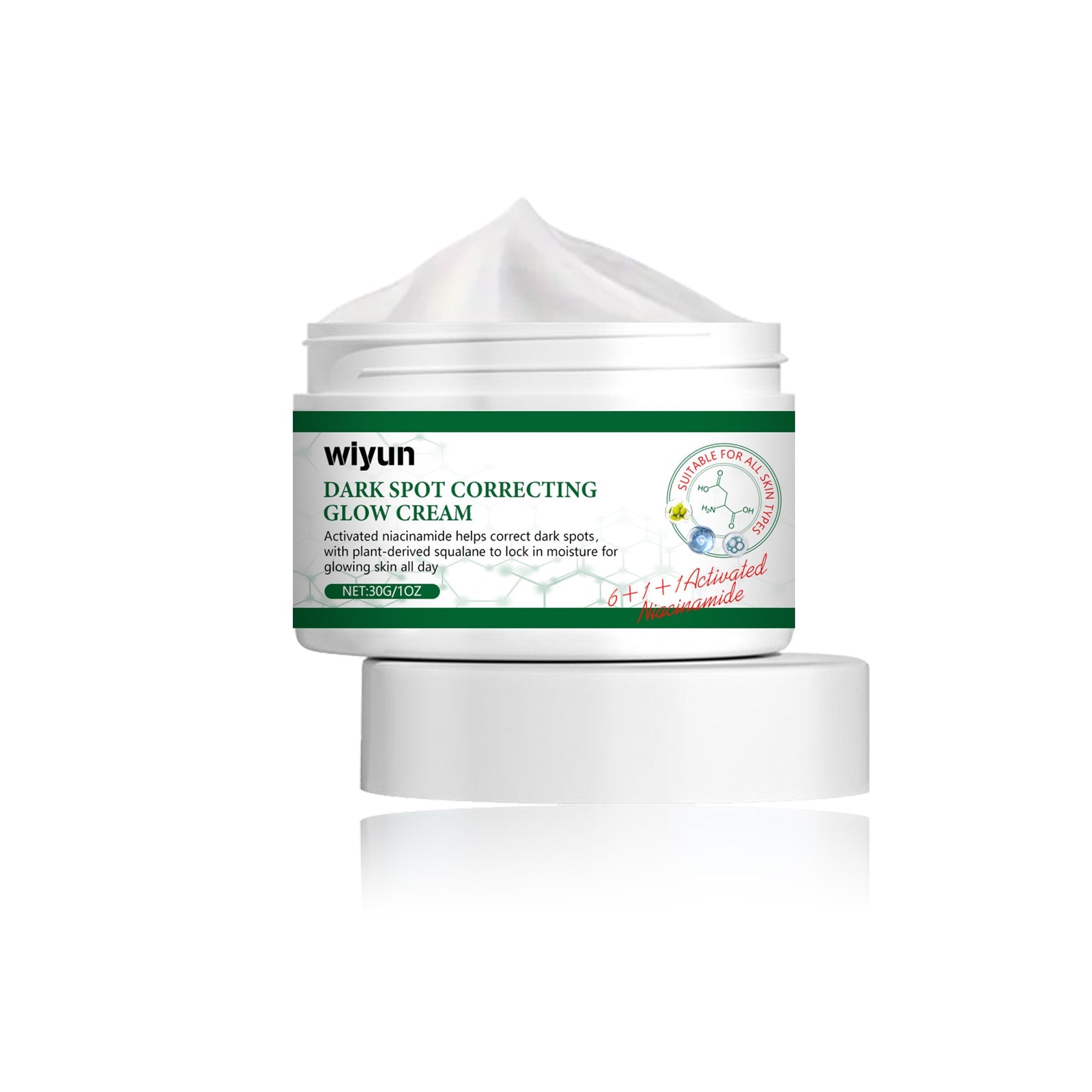 Brightening Cream for Radiant Skin, Dark Spot Remover, Moisturizing, Nourishing, Rejuvenating ,30g