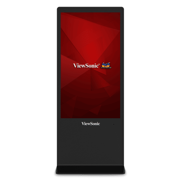 شاشة ViewSonic EP5542 مقاس 55 بوصة، دقة 3840 × 2160 - 4K UHD / ملصق إلكتروني / مزودة بمكبرات صوت / تشغيل عبر USB / غير تعمل باللمس / نظام تشغيل Android