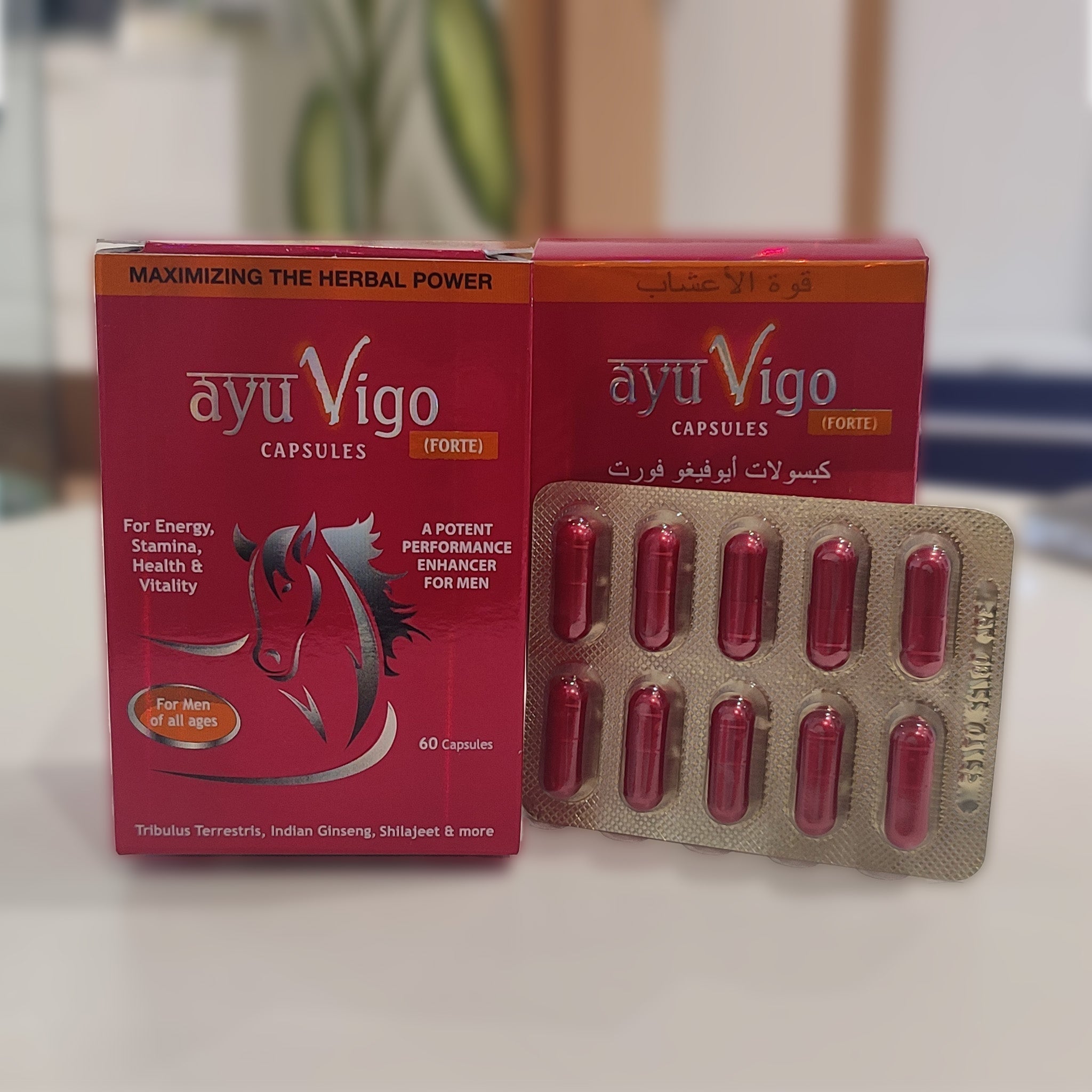 كبسولات أيوفيغو فورت 60 للرجال