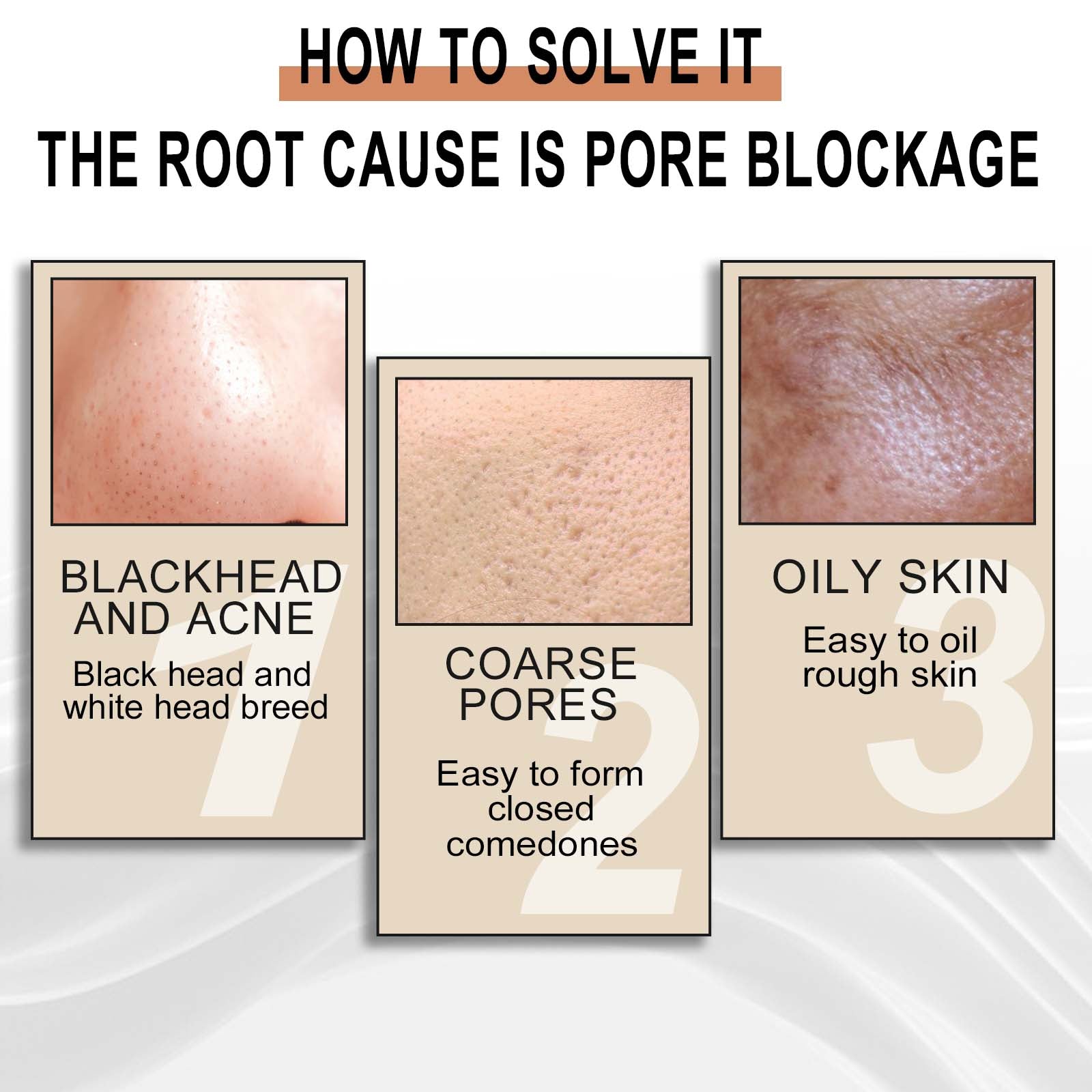 Deep Cleanse Gentle Exfoliation Lactose Solution for Blackheads Pore Shrinking ,30ml