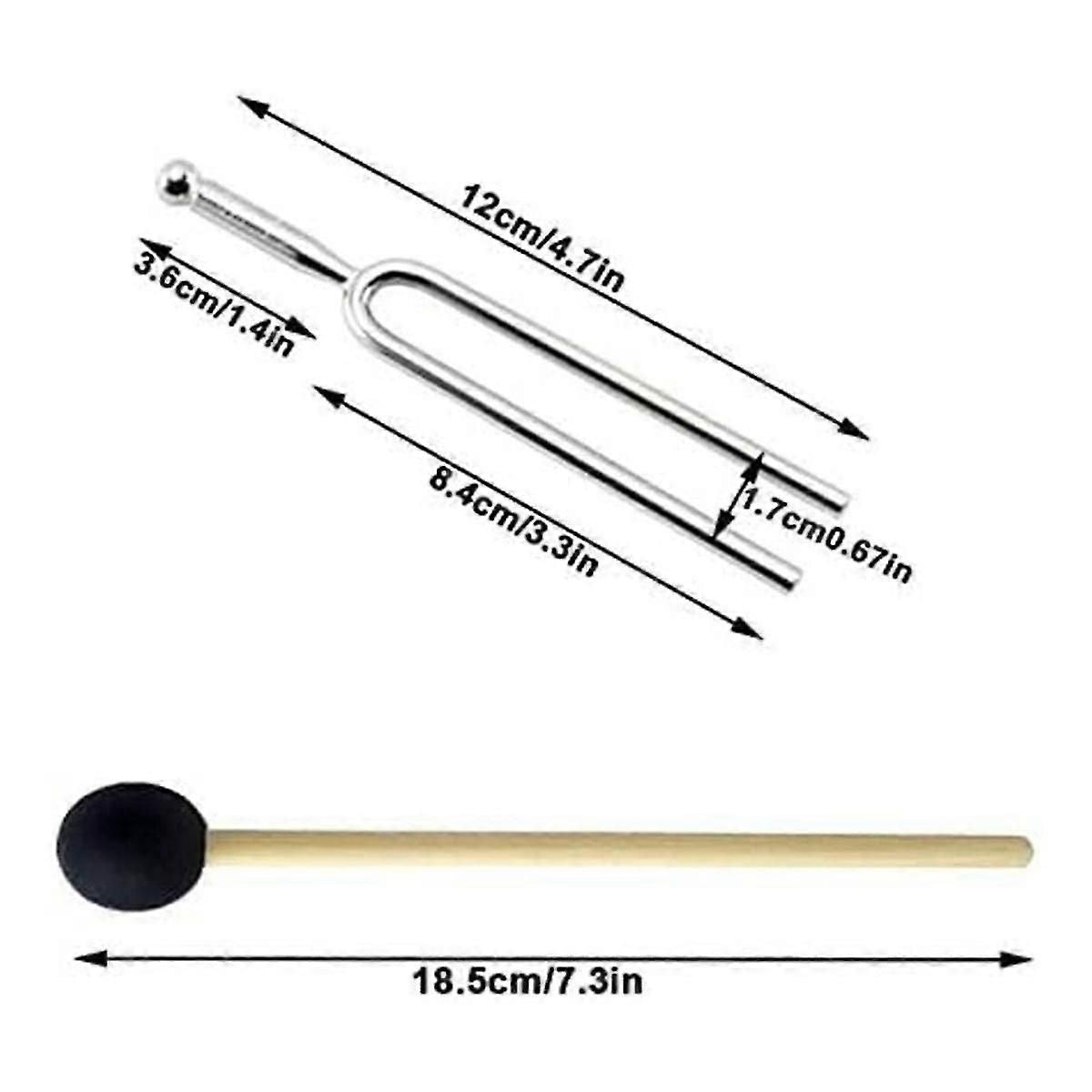 A440Hz Tuning Fork Musical Instrument Tuner for Guitar Violin