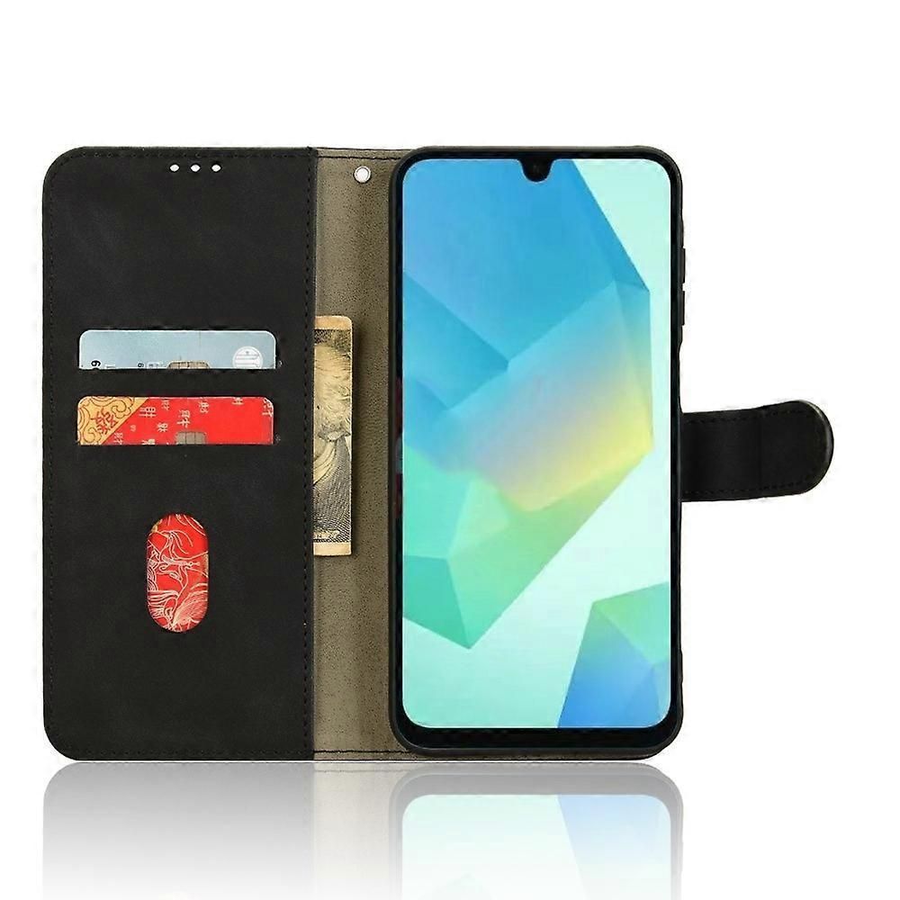 For Samsung Galaxy A16 5G Leather Case Skin-Feel Anti-Drop Wallet Flip Phone Cover