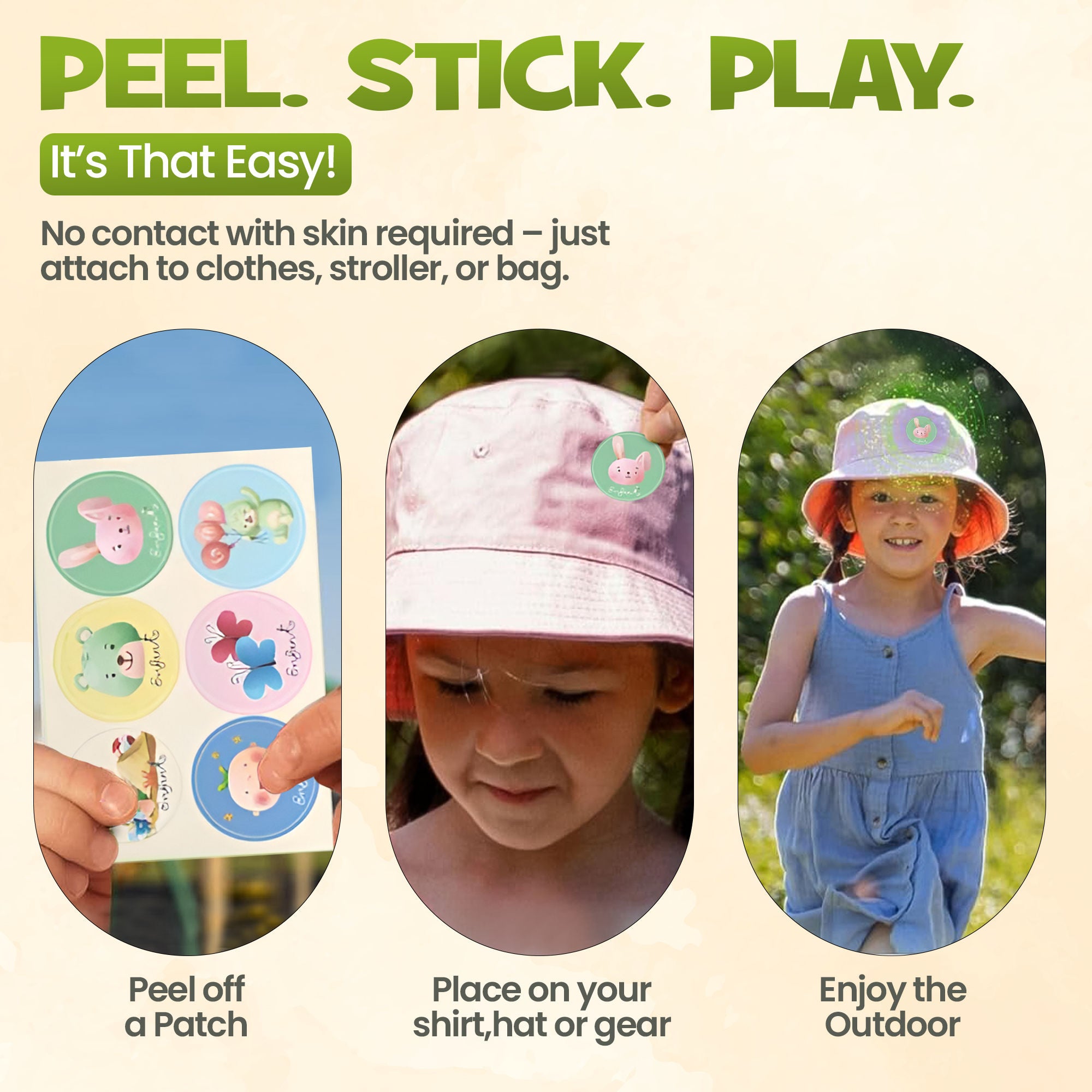 ENFANT Organic Bye Bye Mosquito Patch for Baby