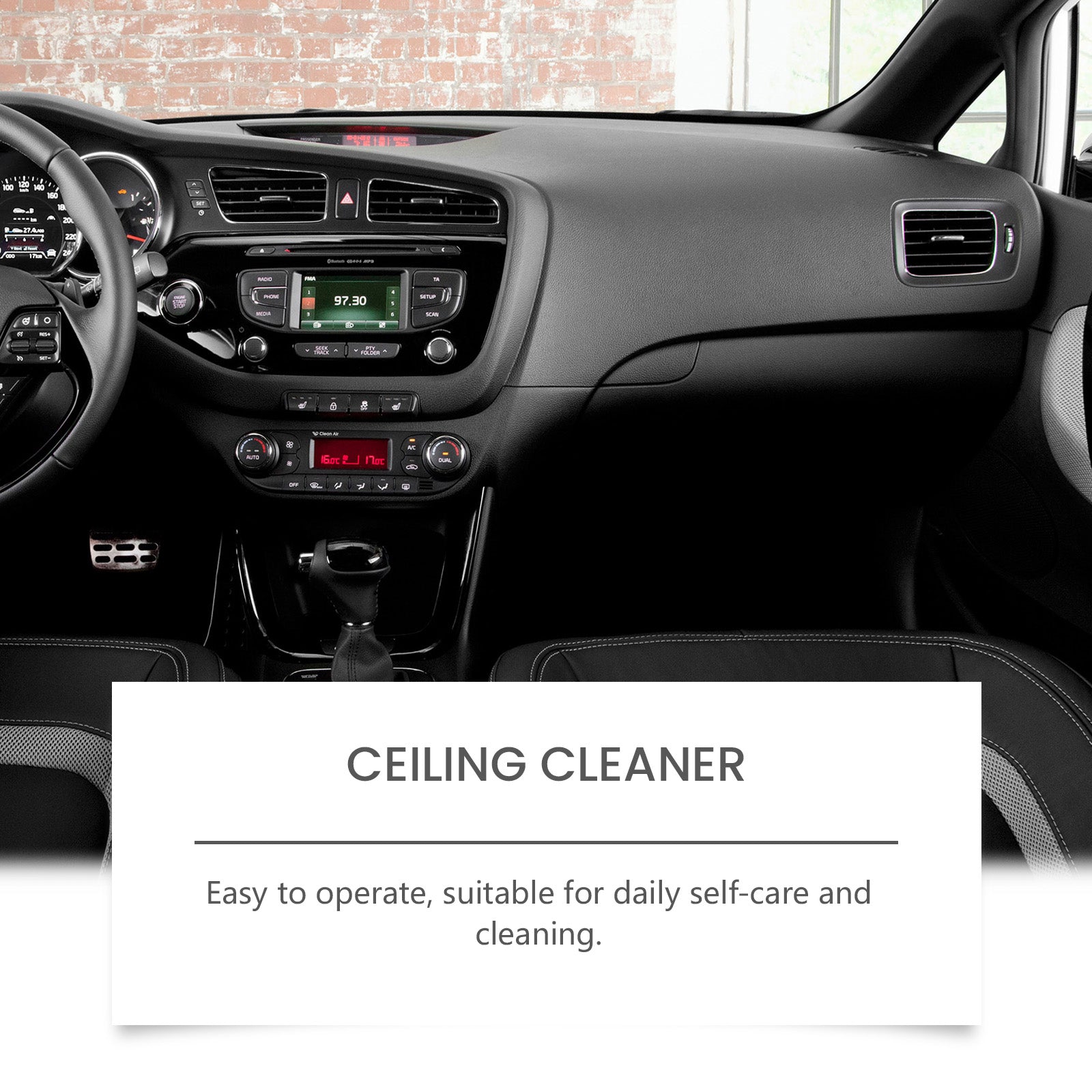 Car Interior Cleaner, Fast & Effective Car Cleaning, Soft Cushion & Fabric Care ,100ml