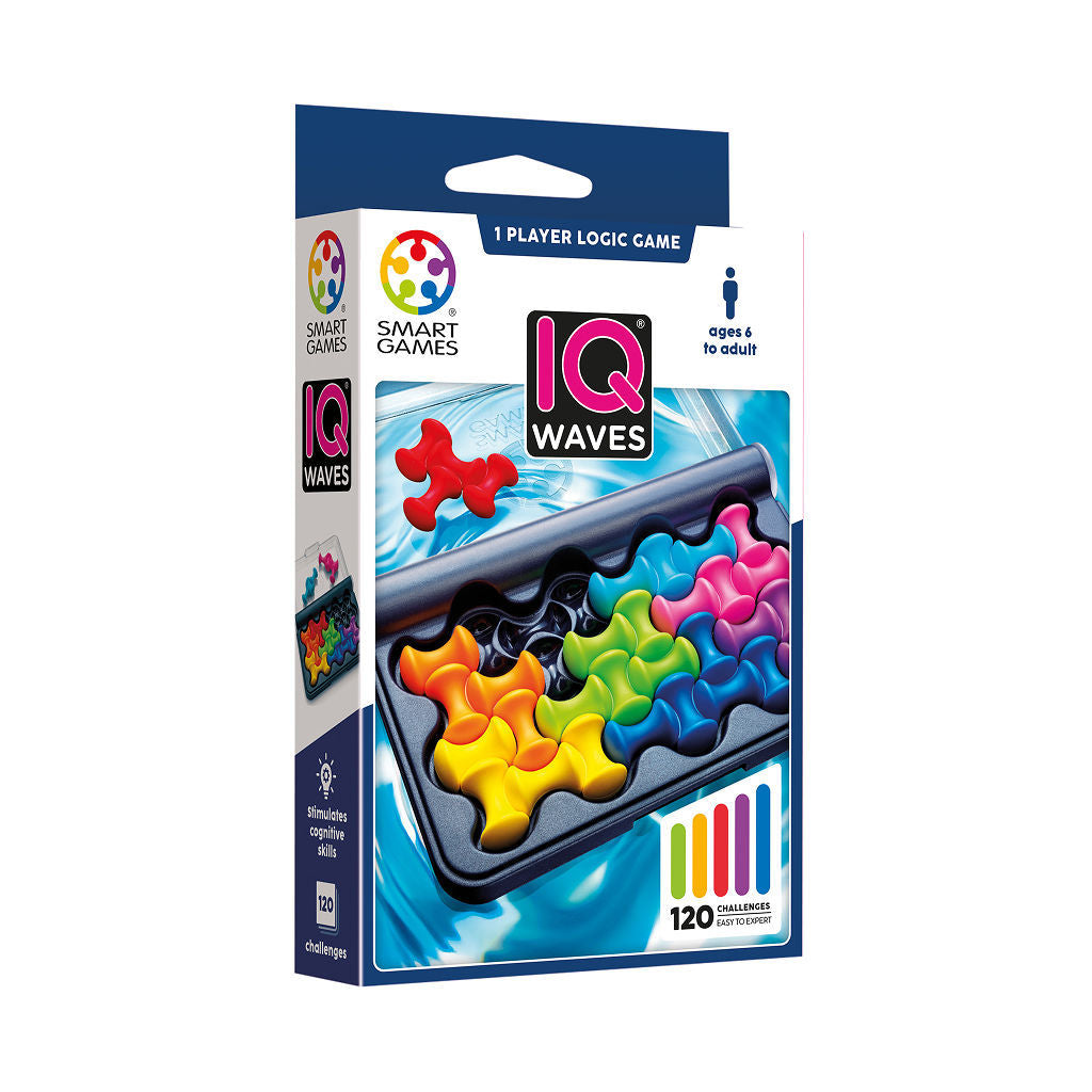 Smart Games IQ Waves — لعبة ألغاز صغيرة الحجم
