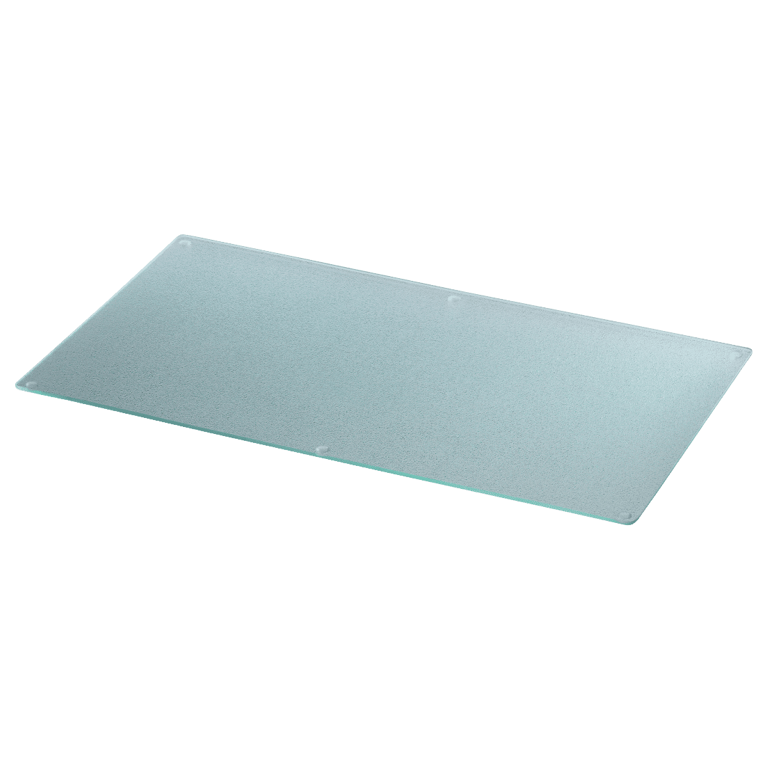 XAVAX 110921 Glass chopping board, clear, 52 x 30 cm