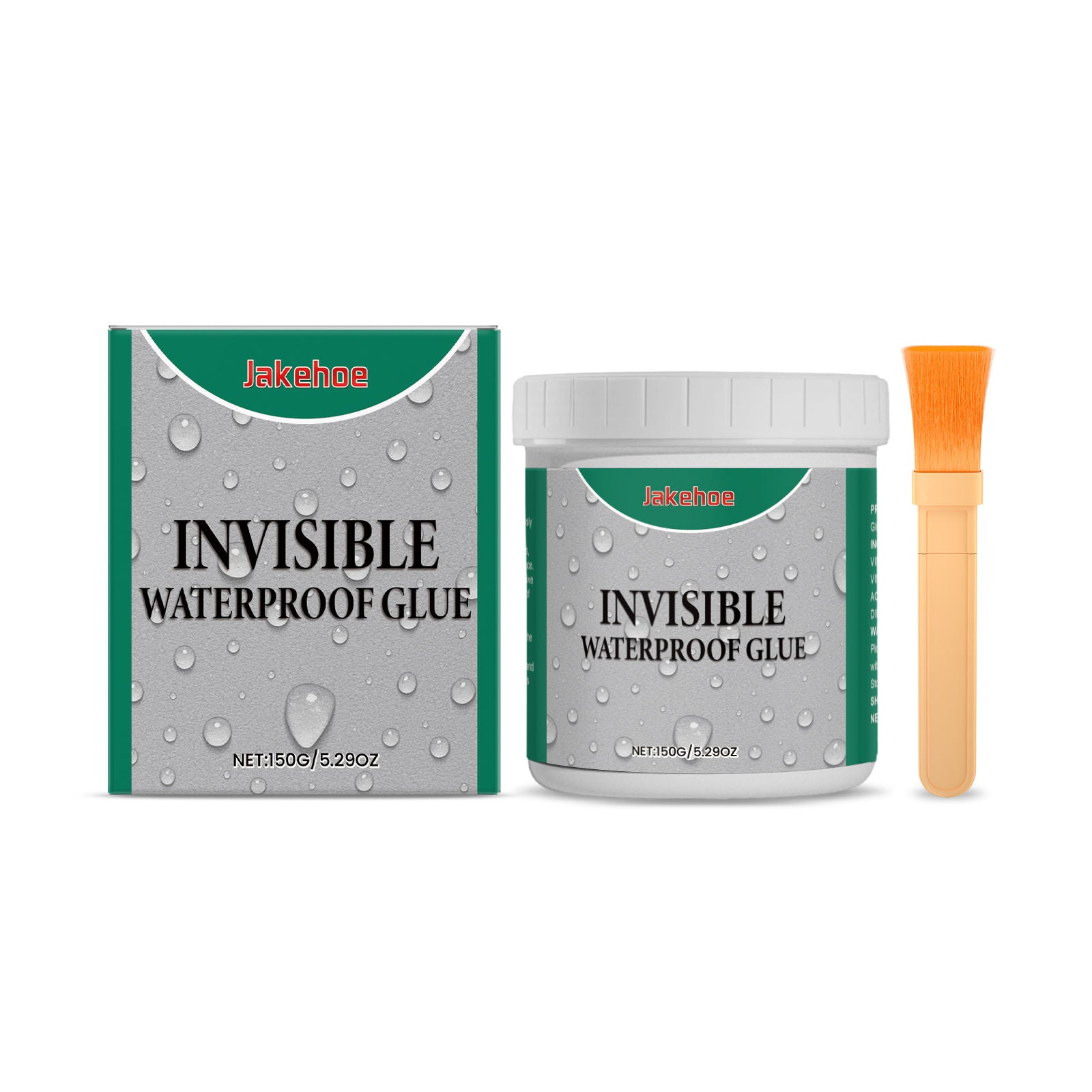 Invisible Waterproof Binding Agent for Leak Repair, Multi-Purpose Sealant for Walls, Bathrooms, Floors ,1set