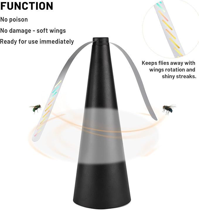 Mosquito Fly Repellent Fan Bugs Repellent Fan for Camping Outdoor