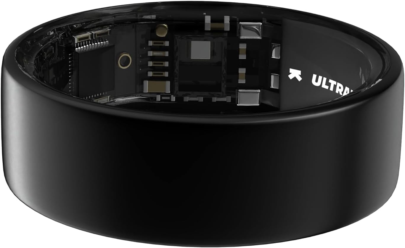 Ring Matt Black Size-07 Ultrahuman Ring