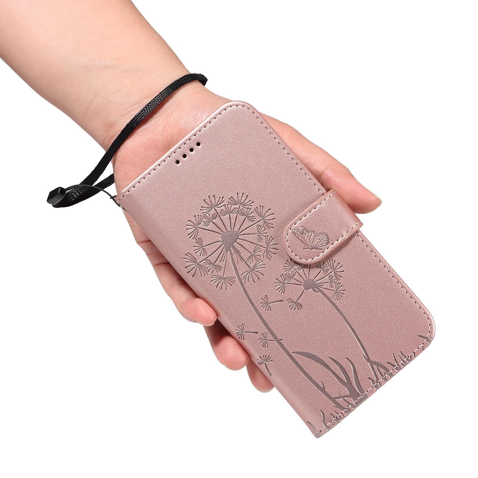 Dandelion Embossed Leather Case For OnePlus 13R 5G Global