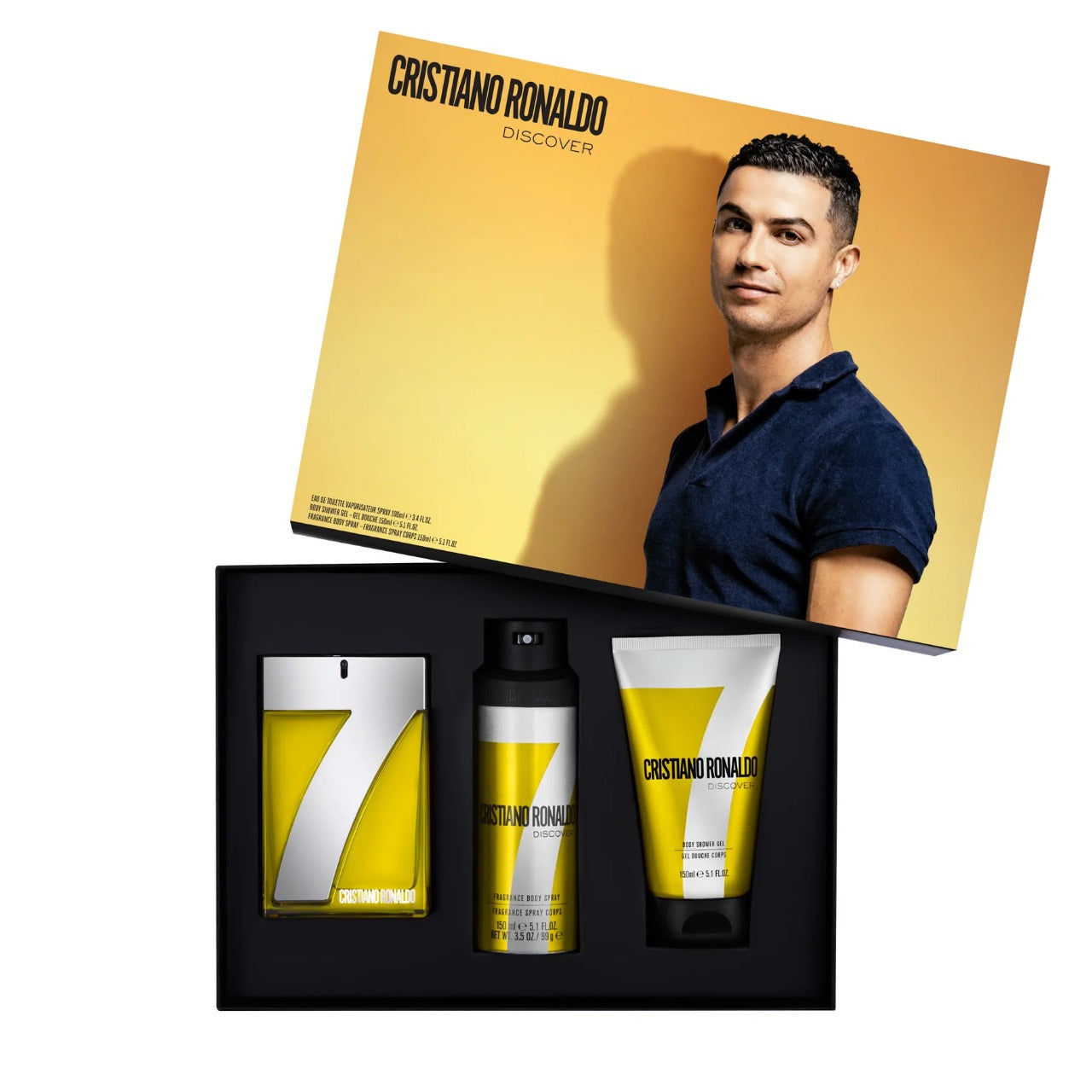 Cristiano Ronaldo Discover Edt M 100ml 3Pc Set