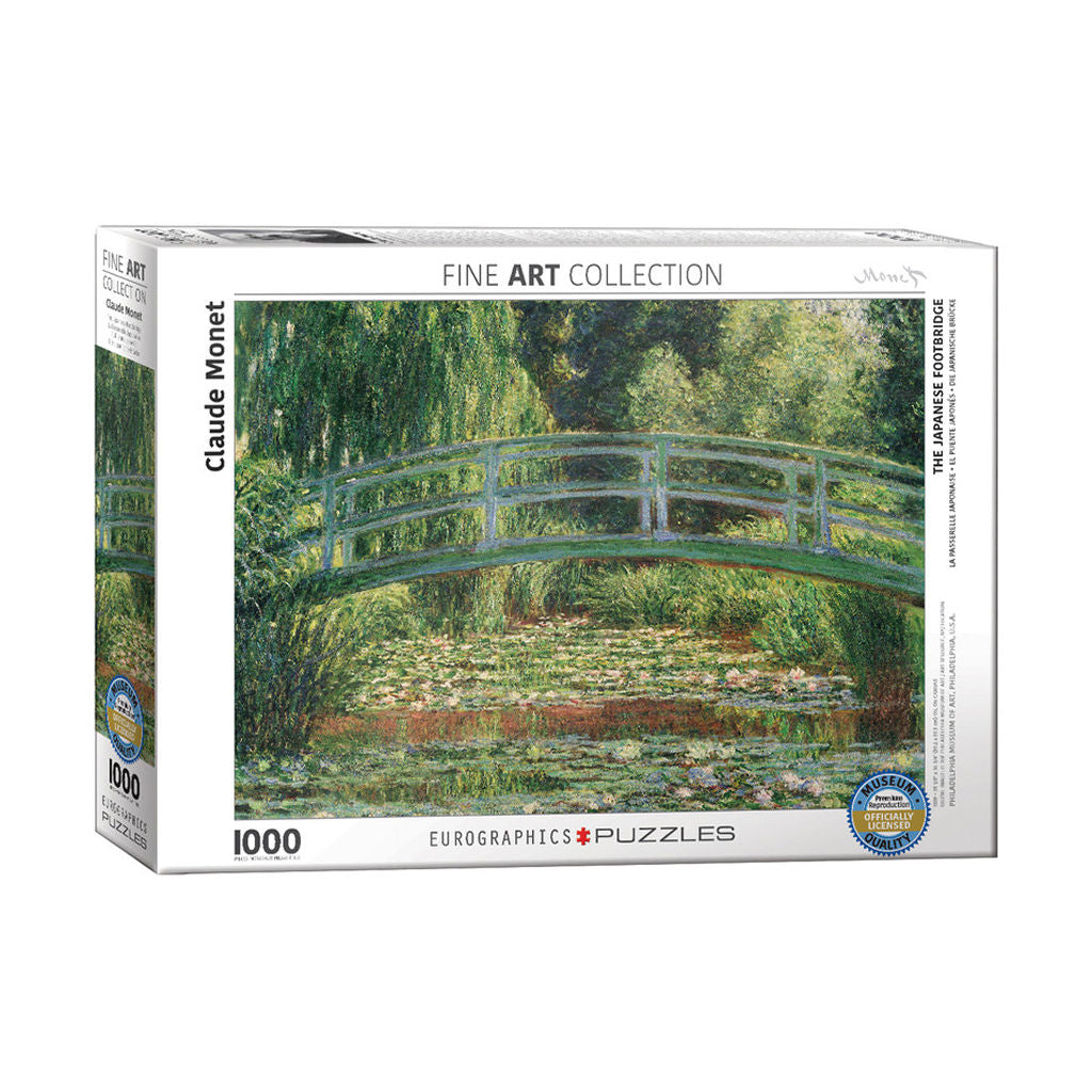 The Japanese Footbridge 1000 Pieces Puzzle