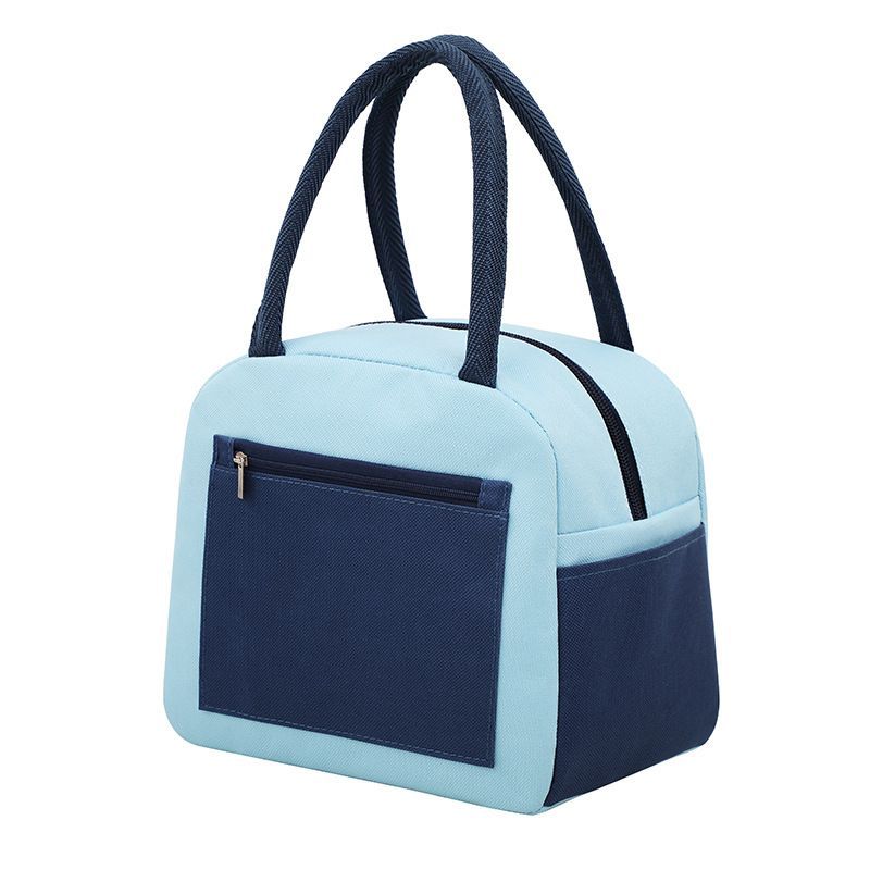 Insulated Lunch Bag Color Block Thermal Tote