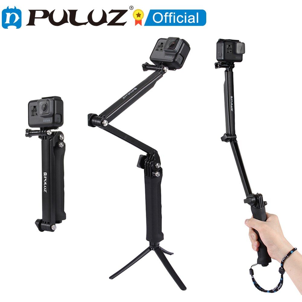 Selfie Cane Hulk with tripod, extension and 3-way trigger for GoPro Hero9 Black