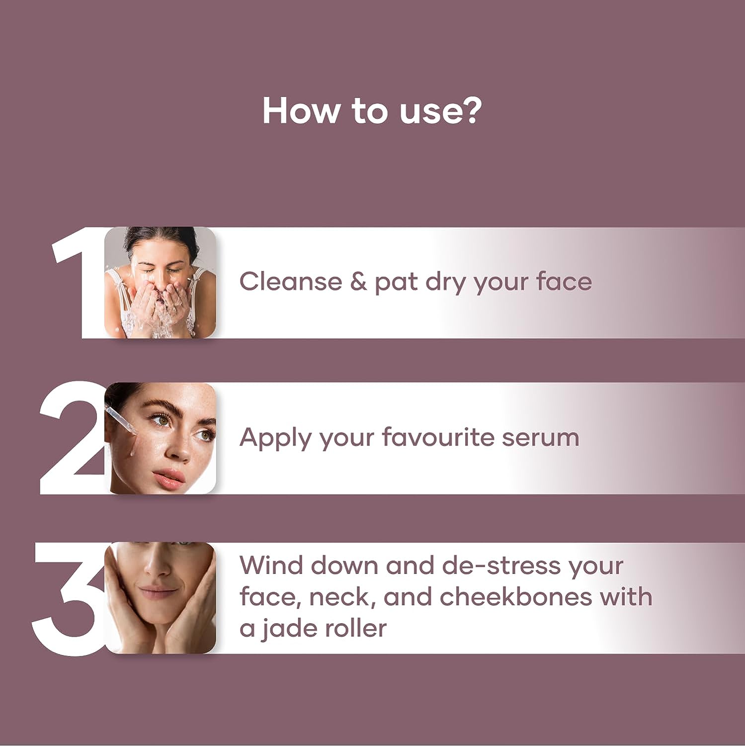 GHC Saturn Jade roller & gua sha 105 جم