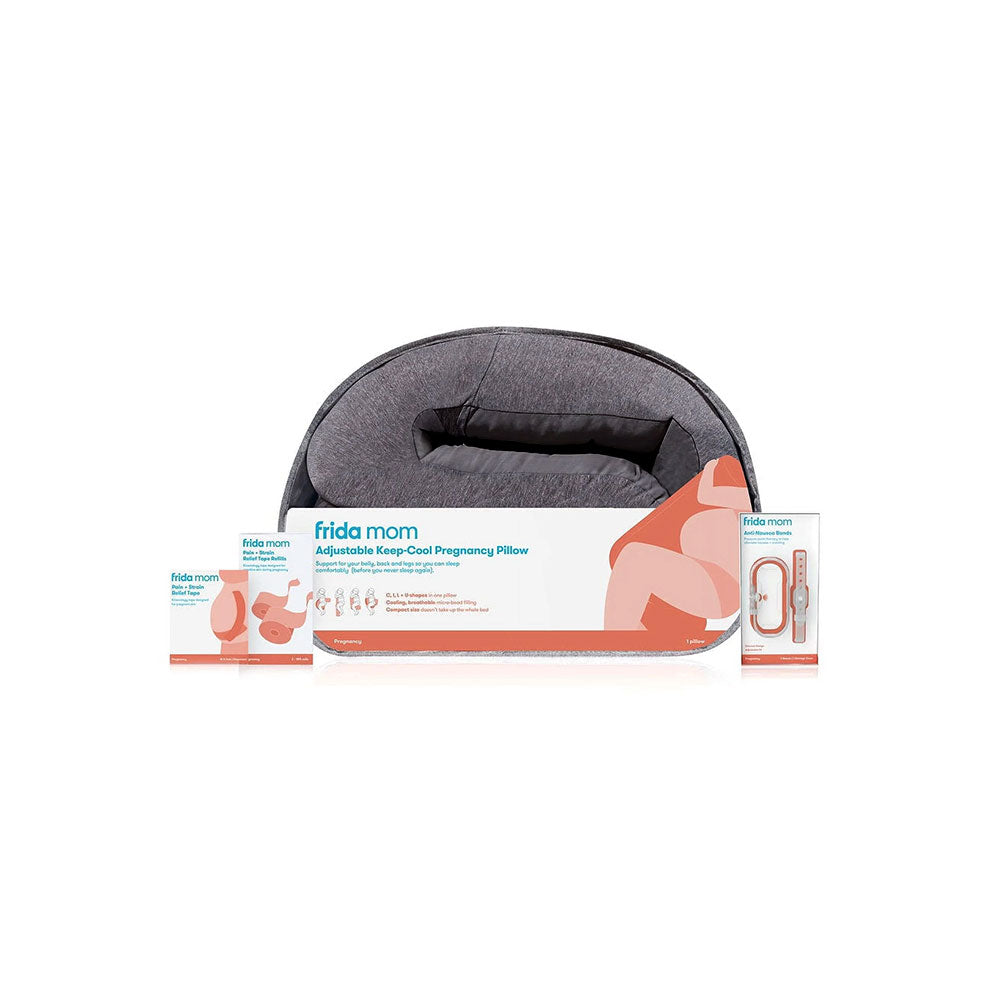 Frida Mom Adjustable Keep-Cool Pregnancy Pillow