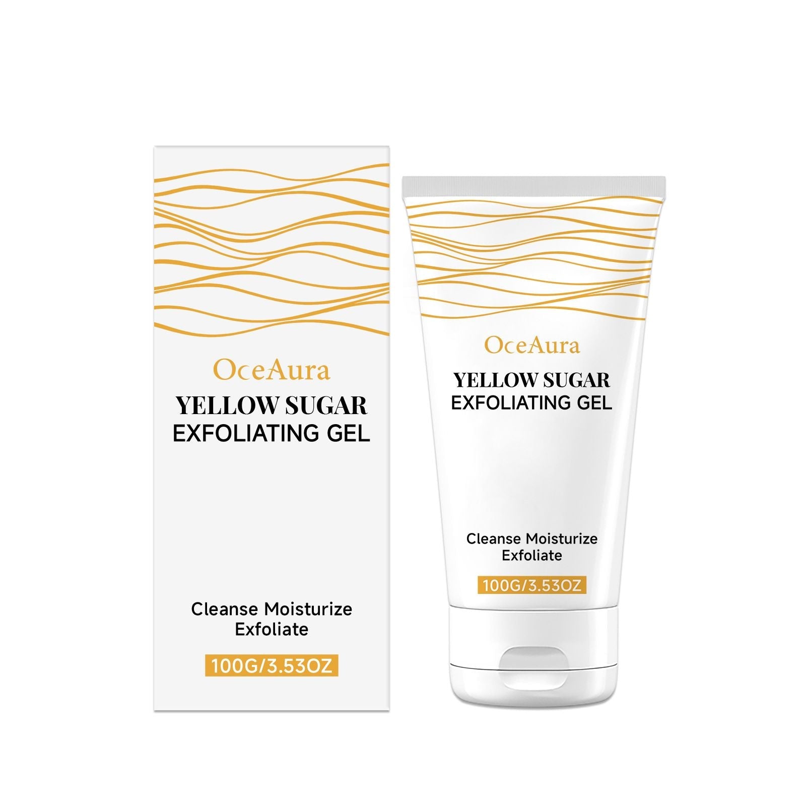 Brown Sugar Face Exfoliating Gel Scrub for Smooth Skin 100g