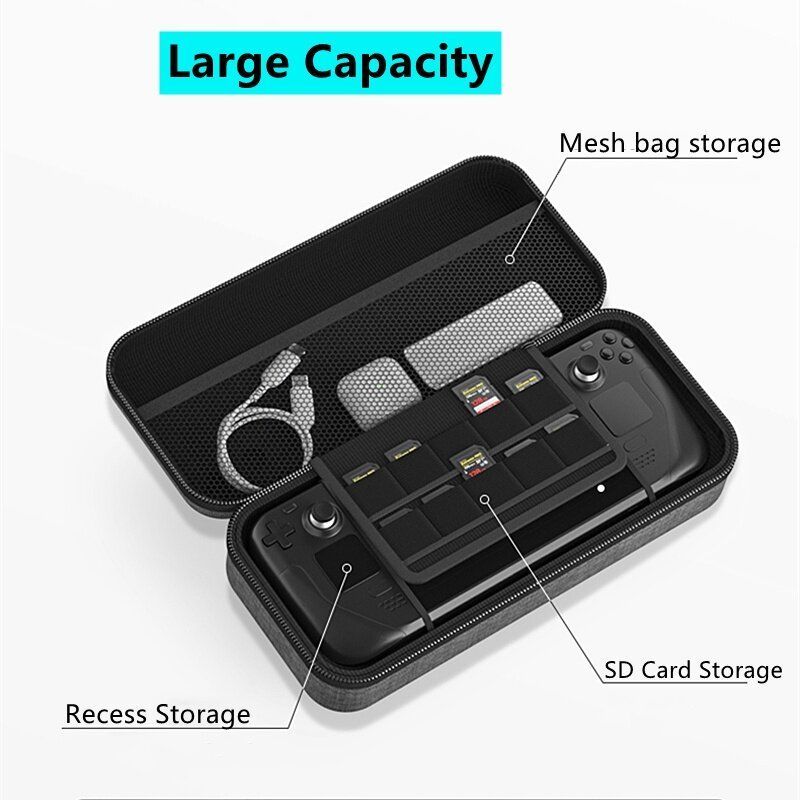 Carrying Case For Steam Deck Game Console Storage Bag Travel Handbag