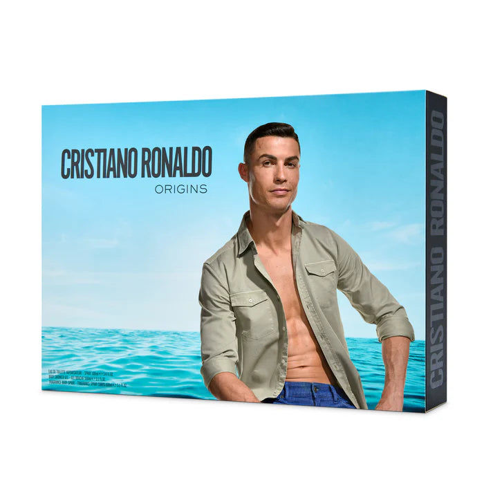 CR7 Origins Eau de Toilette 100ml + Shower Gel 150ml + Body Spray 150ml